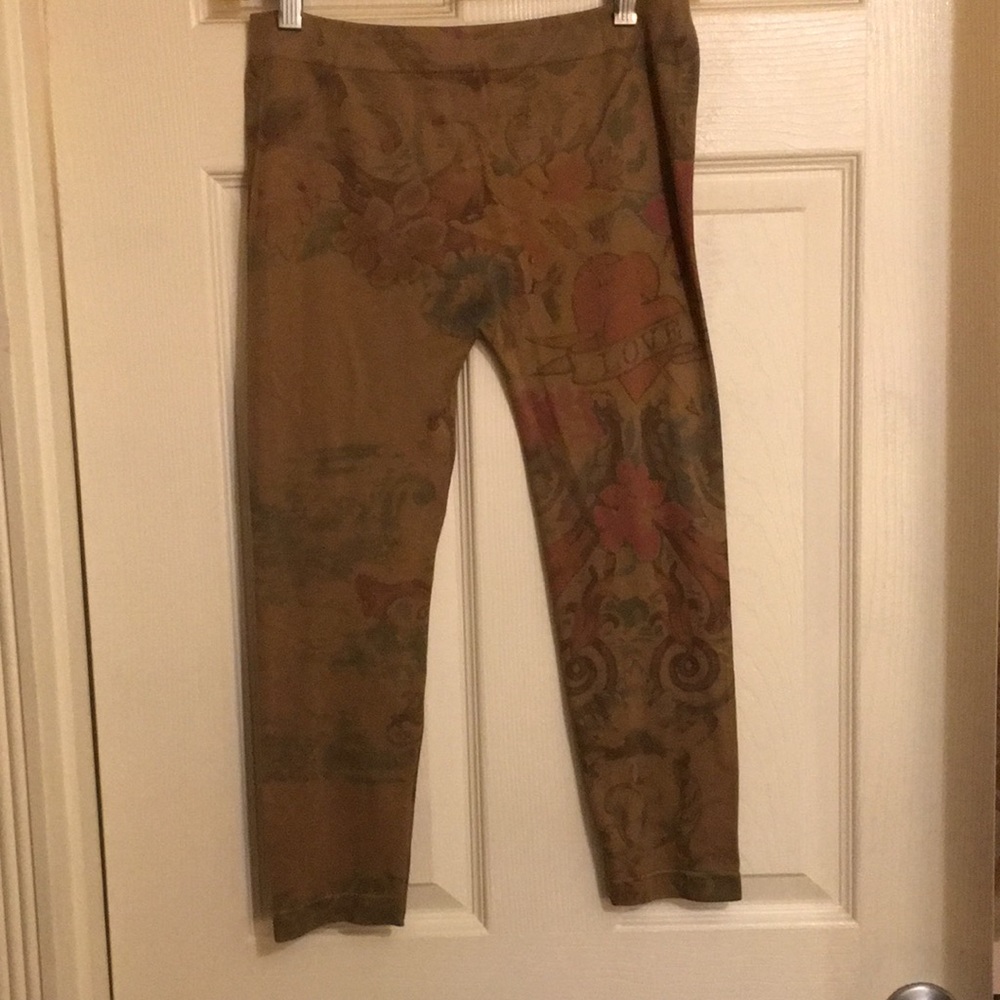 Floral leggings